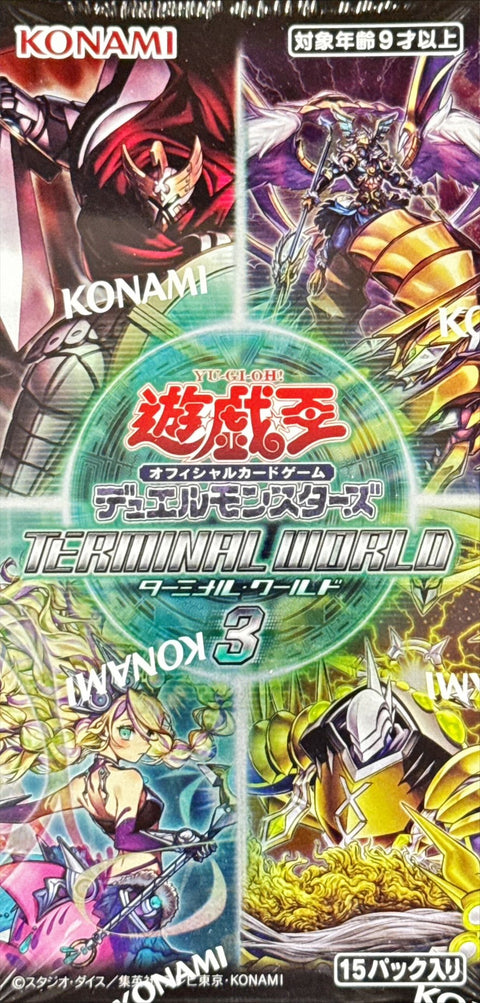 TERMINAL WORLD 3 Box:Sealed Box:Yu-Gi-Oh! - Japan TCG Direct