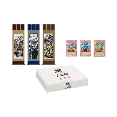 Yu-Gi-Oh! OCG Artwork Series Mini Hanging Scroll "Egyptian God Cards":Sealed Merchandise:Yu-Gi-Oh!