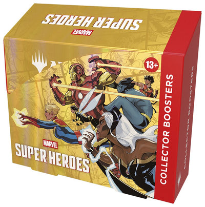 Marvel Super Heroes Collector Booster Box EN : Sealed Box : Magic: The Gathering
