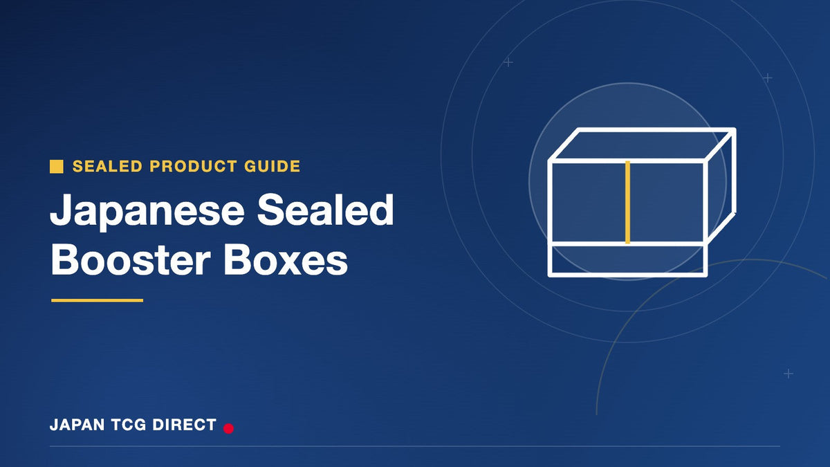 Japanese Sealed Booster Boxes — Japan TCG Direct