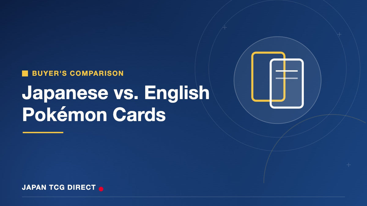 Japanese vs. English Pokémon Cards — Japan TCG Direct
