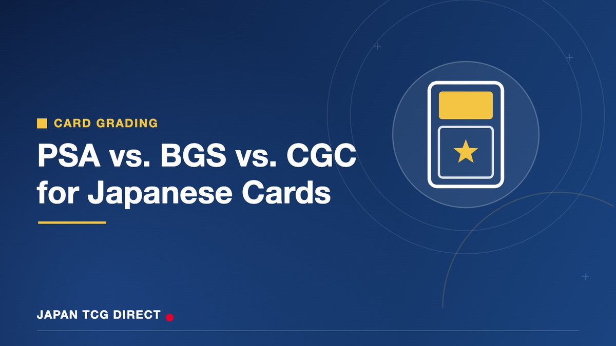 PSA vs BGS vs CGC for Japanese Cards — Japan TCG Direct