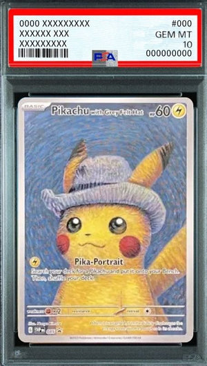Pikachu with Grey Felt Hat: PROMO [SVP EN 085](SVP EN Promotional cards “Van gogh exhibition” )[English Ver.] : PSA 10 Gem Mint：Pokémon - Japan TCG Direct