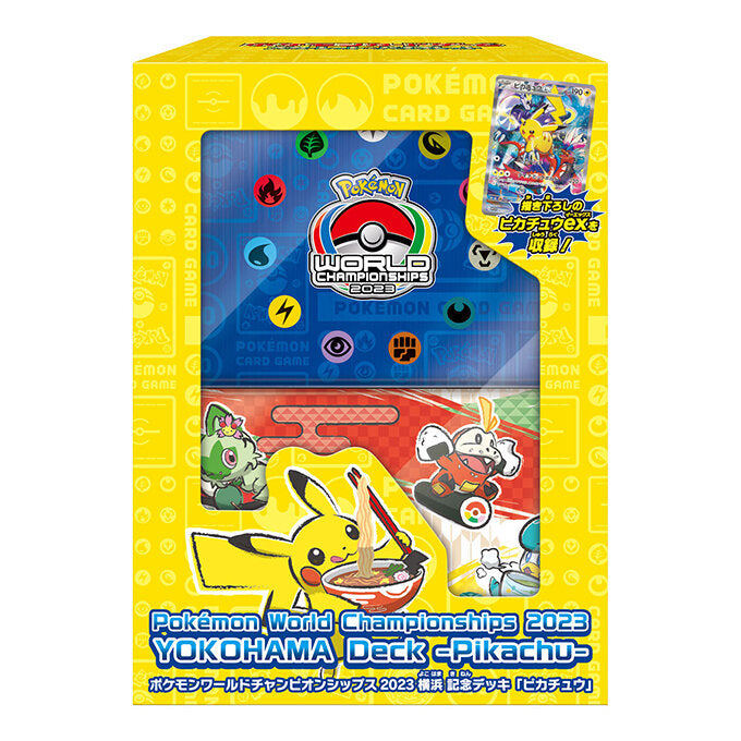 Pokemon World Championships 2023 Yokohama anniversary Deck Pikachu : Sealed Box：Pokémon