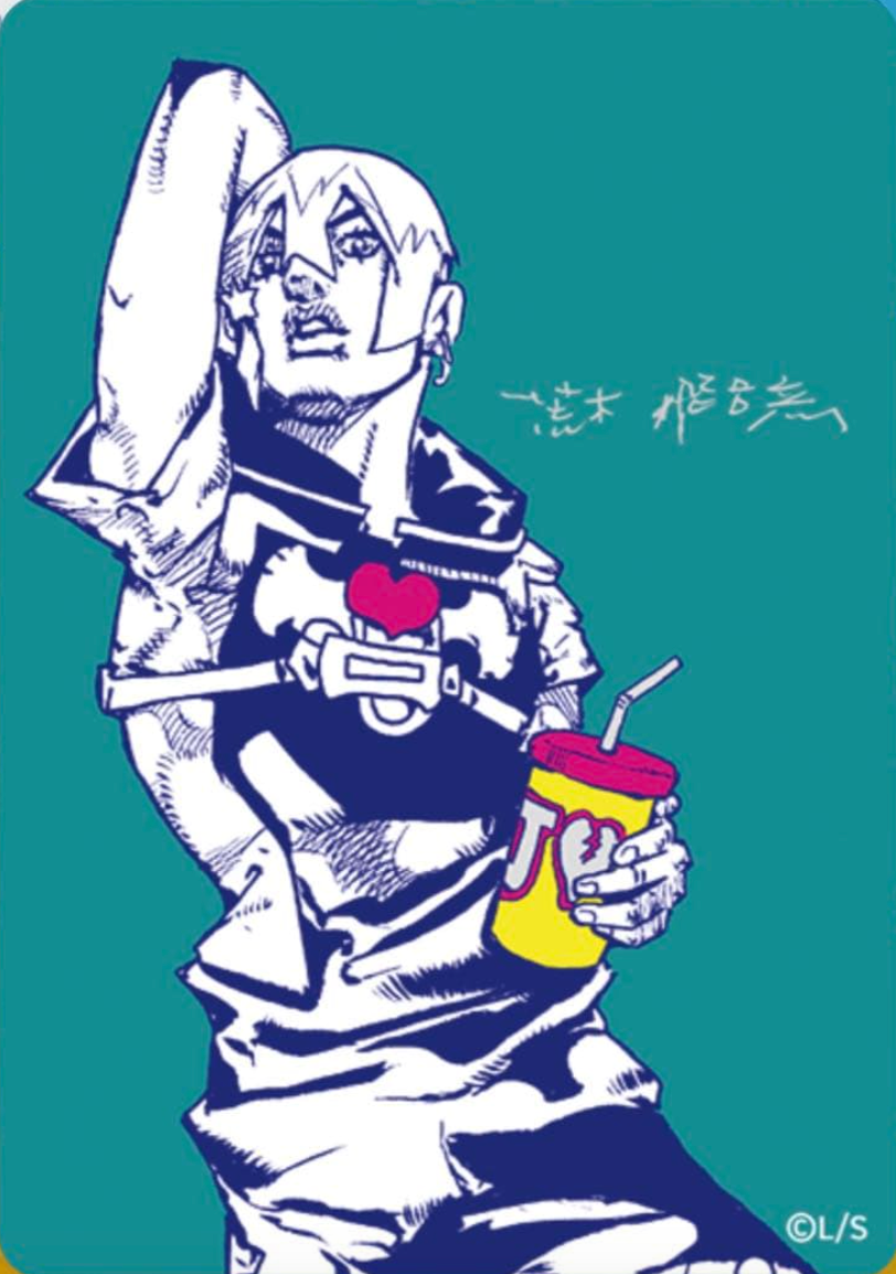 The JOJOLands Summer Comics Fair 2026 Metakira Card : Raw Near MInt