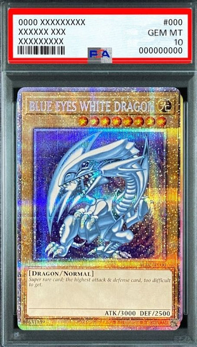 BLUE EYES WHITE DRAGON PSE[AC02-JP000](ANIMATION CHRONICLE 2022)：PSA 10 Gem Mint：Yu-Gi-Oh!