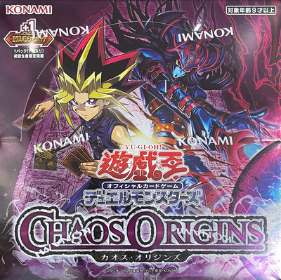 CHAOS ORIGINS" JP Edition Box：Sealed Box：Yu-Gi-Oh!