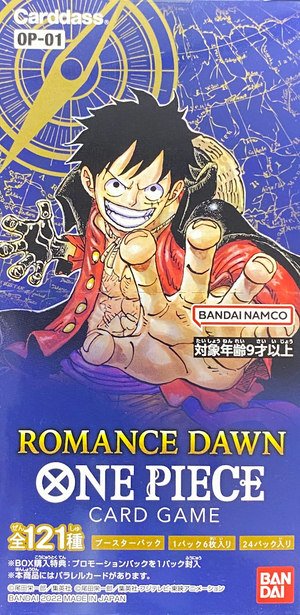 ROMANCE DAWN OP-01 : Sealed Box: One Piece Card Game - Japan TCG Direct