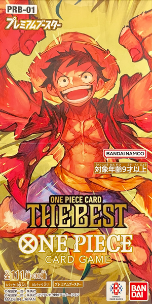 ONE PIECE CARD THE BEST PRB-01 : Sealed Box: One Piece Card Game - Japan TCG Direct