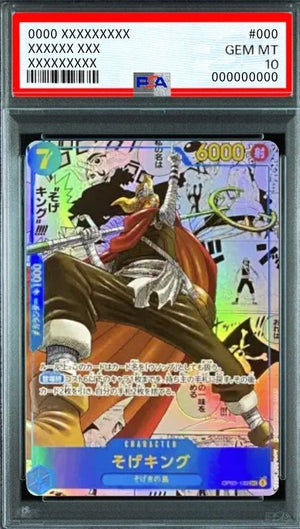 Sogeking SEC-SP (Comic Parallel) [OP03-122](Booster Pack "Pillars Of Strength") : PSA 10 Gem Mint : One Piece Card Game - Japan TCG Direct