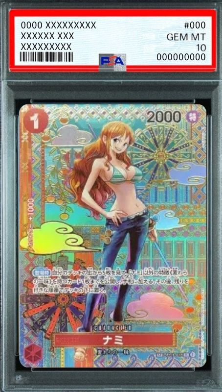 Nami R-SPC [OP01-016] (Booster Pack Awakening of the New Era) : PSA 10 Gem Mint : One Piece Card Game