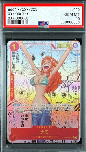Nami R-SP (Comic Parallel) [OP01-016](Premium Booster "One Piece Card The Best") : PSA 10 Gem Mint : One Piece Card Game