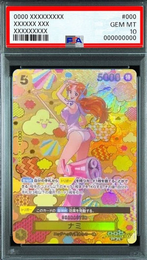 Nami SR-SPC [OP08-106](Booster Pack "Emperors In The New World") : PSA 10 Gem Mint : One Piece Card Game
