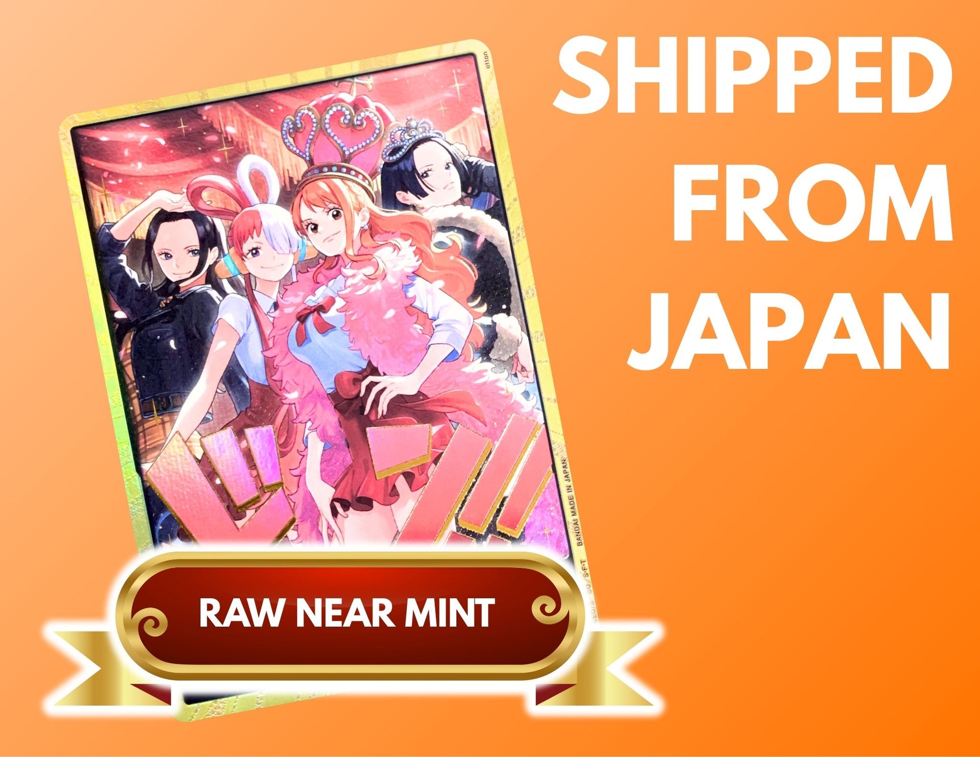 DON!! Card : Robin & Uta & Nami & Hancock Super Parallel [Opened](Extra Booster "Heroines Edition Special Set") : Raw Near Mint : One Piece Card Game