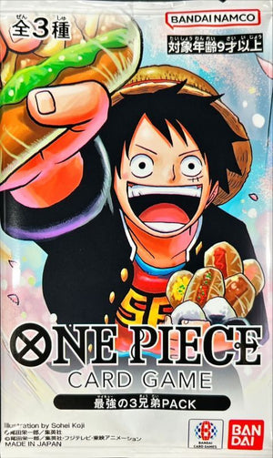 The Strongest Three Brothers Pack : Sealed Pack : One Piece Card Game - Japan TCG Direct