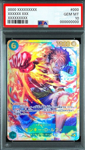 Monkey.D.Luffy SEC [OP13-118](Booster Pack "CARRYING ON HIS WILL") : PSA 10 Gem Mint : One Piece Card Game