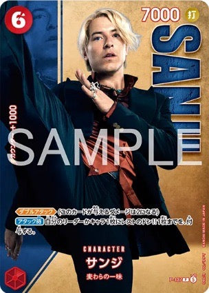 Sanji P [P-137](Premium Card Collection "Live Action Edition vol.2 Straw Hat Crew") : Raw Near Mint : One Piece