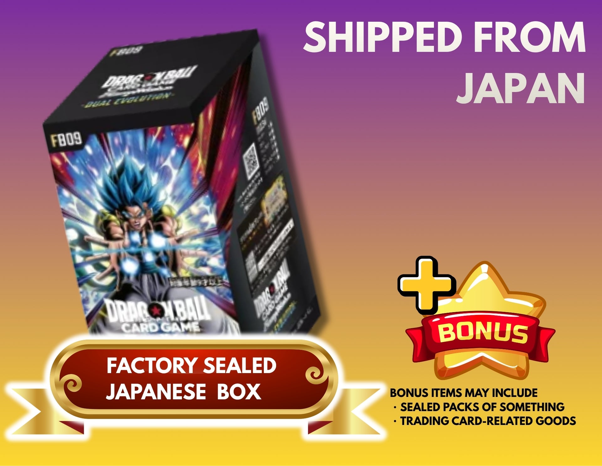 DUAL EVOLUTION FB09: Sealed Box: Dragon Ball