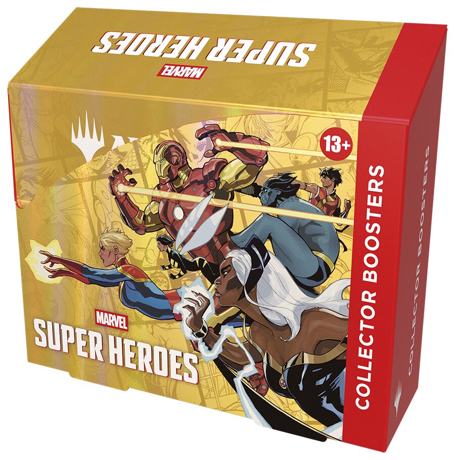 Marvel Super Heroes Collector Booster Box EN : Sealed Box : Magic: The Gathering