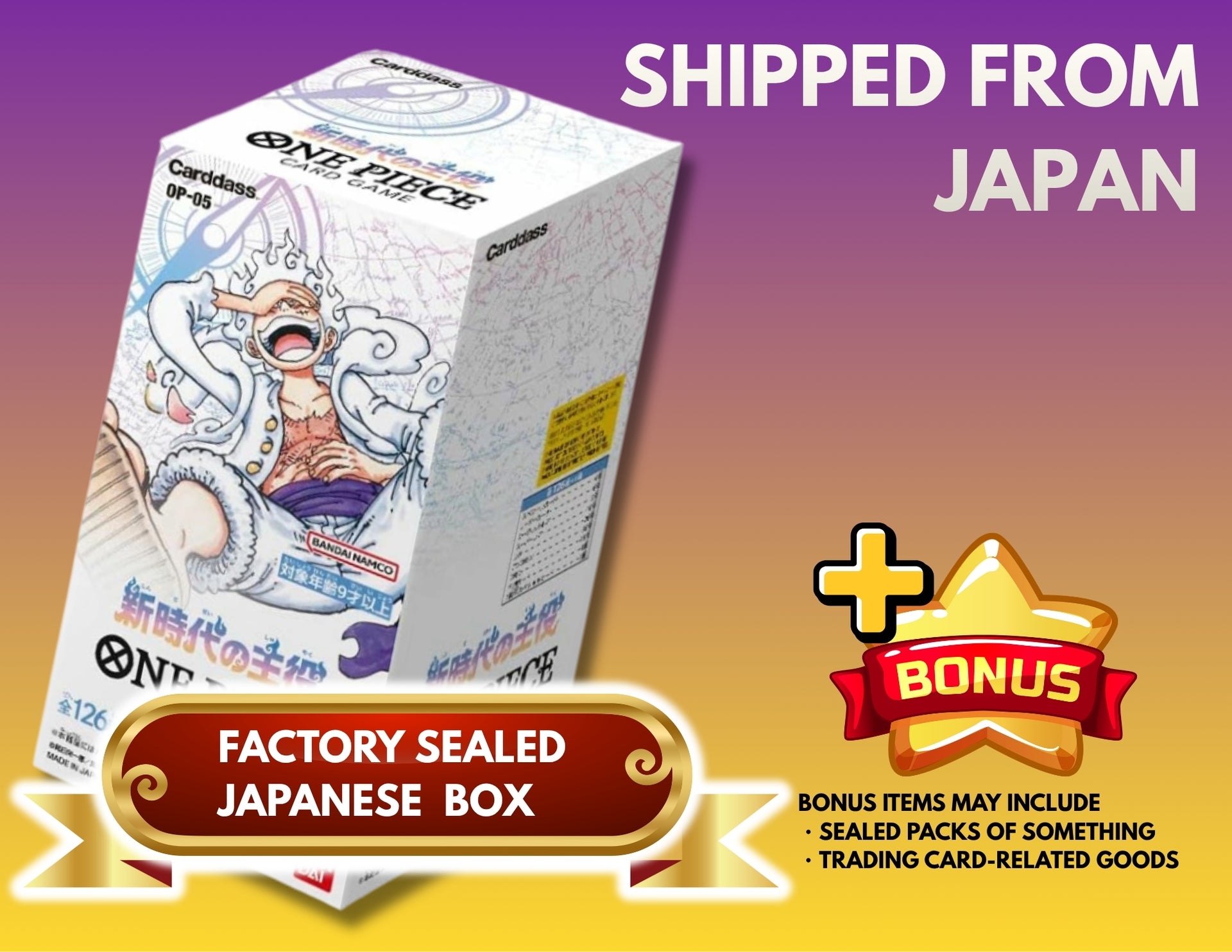 AWAKENING OF THE NEW ERA OP-05 : Sealed Box: One Piece Card Game