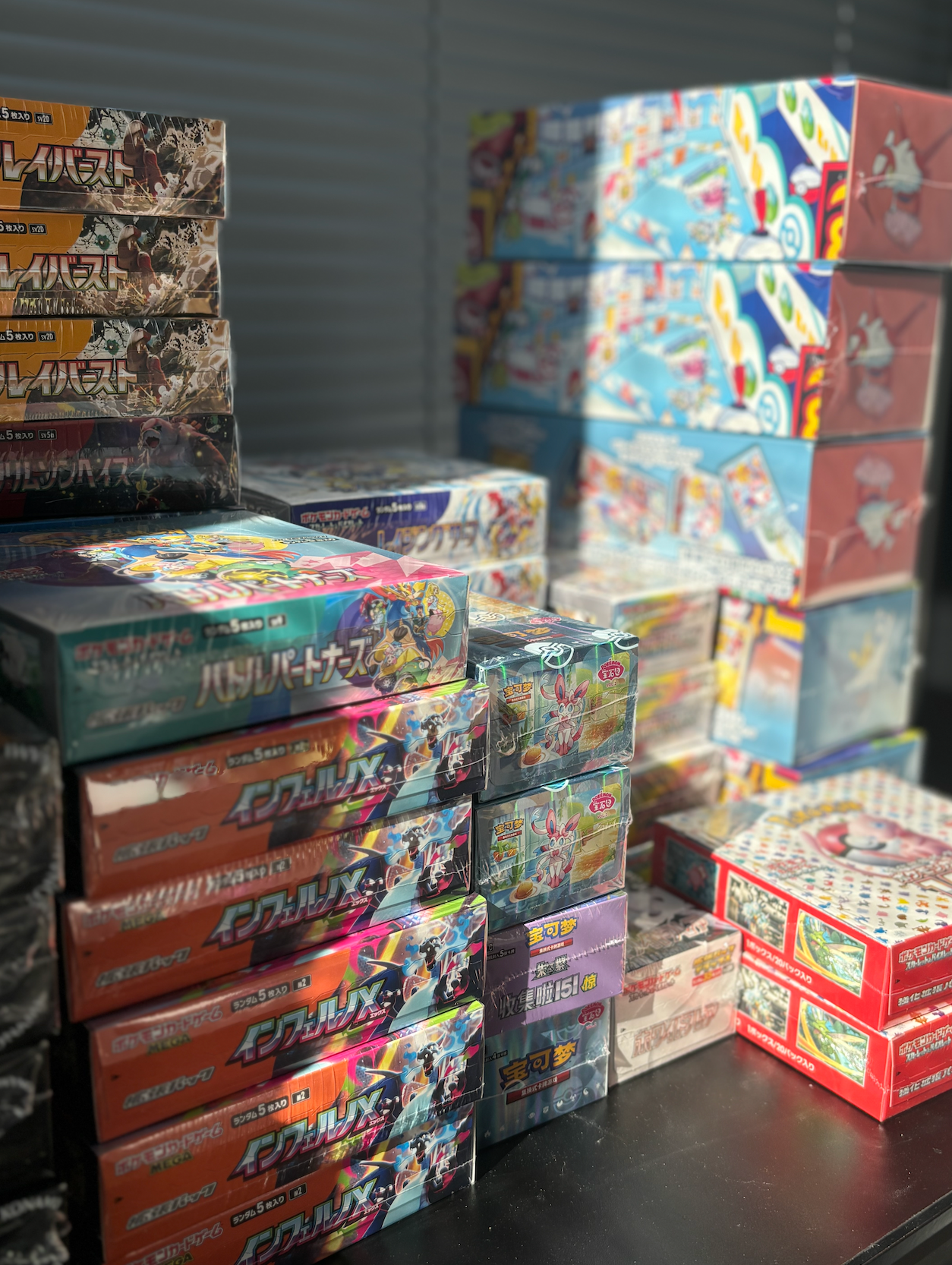 Japan TCG Direct sealed booster box inventory