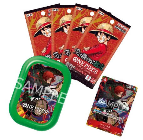 Shanks (1) [OP12-008][Aisa ver.](Promotional Card "Mini-tin Pack Set vol.3")  : Sealed Promo Card : One Piece