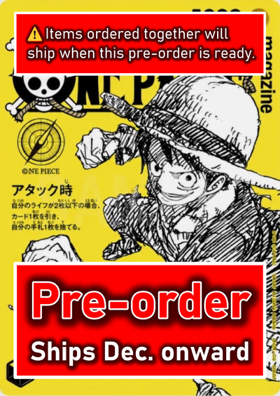 【Vorbestellung】 Monkey D. Luffy SR [ST29-001] (Promotionskarte „ONE PIECE magazine Special Feature Weekly Shonen Jump & ONE PIECE 021“) : Ungraded Near Mint : One Piece Card Game